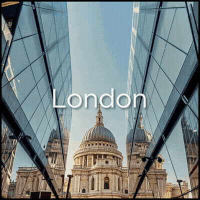 London City With Dome GIF
