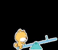 Lonely Alone In A See Saw Sad Fox GIF