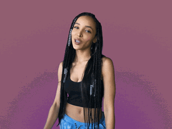 Long Hair Girl Blowing Kisses GIF