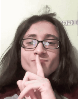 Long Hair Josh Mewing Meme GIF