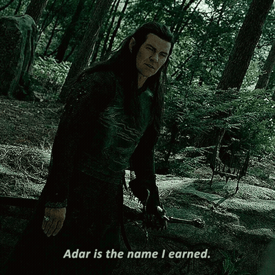 Long Haired Man Sword Adar Is Name Learned GIF