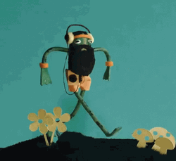 Long Legged Lanky Larry  GIF