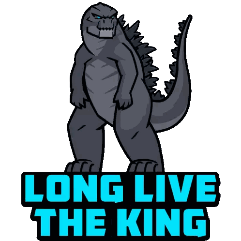 Long Live The King All Hail The King Sticker