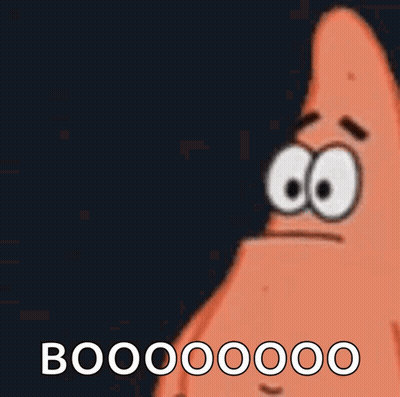Long Nose Cartoon Pointing Saying Boooooo
