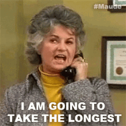 Longest Break Time Maude Findlay GIF