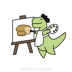 Loof And Timmy Draw GIF