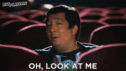 Look At Me Im Alone In The Cinema GIF