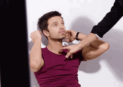 Look At That Sebastian Stan GIF