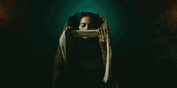 Look Away Blindfold The Green Knight GIF