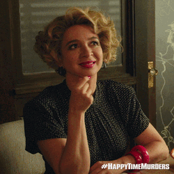 Look Away Happy Time Murders GIF