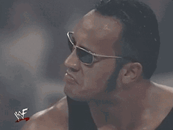 Look Away Ignore The Rock WWE GIF