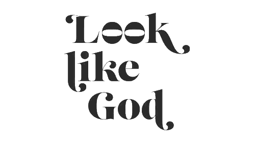 Look Like God Logo Sticker