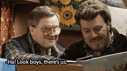 Look There Us Bubbles And Julian Trailer Park Boys GIF