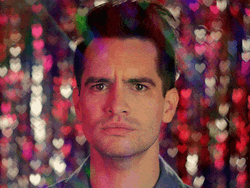 Looking Around Who Me Brendon Urie GIF