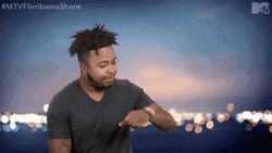 Looking At Watch Black Man Nod  GIF