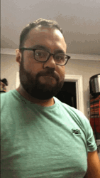 Looking At Watch Glasses Man GIF