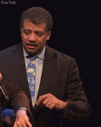 Looking At Watch Neil DeGrasse Tyson GIF