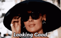 Looking Good Audrey Hepburn GIF