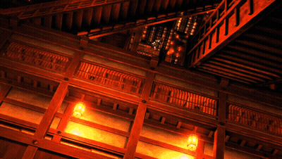 Looking Up At Building Ceiling GIF