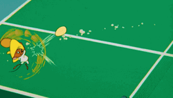 Looney Tunes Cartoon Speedy Gonzales Badminton GIF