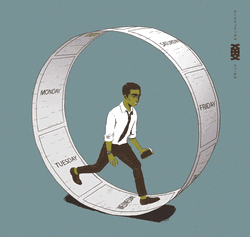 Loop Back To Work  GIF