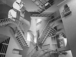 Loop Escher Relativity Staircase Confusion