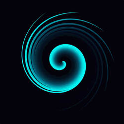 Loop Neon Wave Vortex