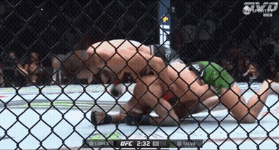 Lopes Vs Silva UFC Fight GIF