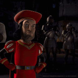 Lord Farquaad Nodding GIF