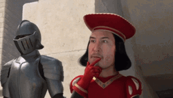 Lord Farquaad Thinking GIF