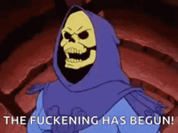 Lord Of Destruction Skeletor Fuckening Has Begun GIF