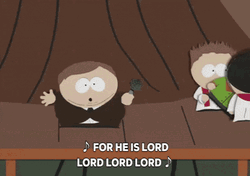 Lord South Park Eric Cartman Singing GIF