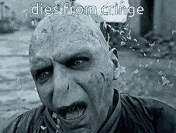 Lord Voldemort Cringe Death
