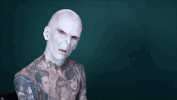 Lord Voldemort Head Bang GIF