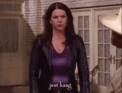 Lorelai Gilmore Just Hanging Around GIF