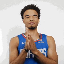 Los Angeles Clippers Jerome Robinson Birdman Hand Rub GIF