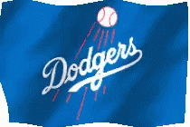 Los Angeles Dodgers Signage Wave GIF