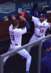 Los Angeles Dodgers Team Dancing GIF