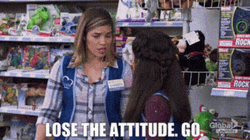 Lose The Attitude Superstore Amy Sosa GIF