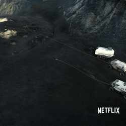 Lost In Space Massive Spaceship Emerging GIF