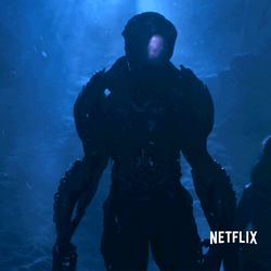 Lost In Space Robot John Robinson Face Off GIF