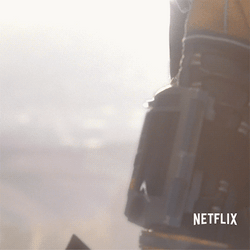 Lost In Space Slow Motion Walk GIF