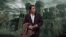 Lost John Travolta Elden Ring Meme GIF