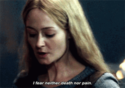 Lotr Éowyn I Fear Neither Death Nor Pain GIF