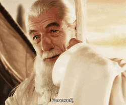 Lotr Gandalf Farewell GIF
