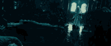 LOTR Gandalf Spinning On The Floor GIF