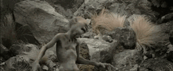 Lotr Gollum Screaming GIF