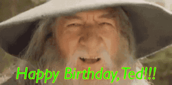 Lotr Happy Birthday Ted GIF