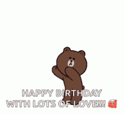 Lots Of Love Birth Celebration Greeting  GIF
