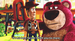 Lotso With Woody  GIF